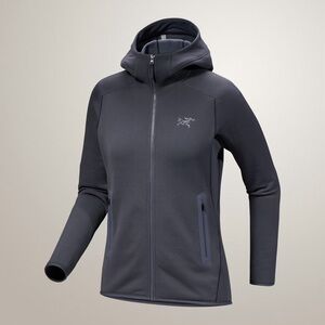Arc'teryx Kyanite Women's Dark Gray Hooded stretch fleece Jacket